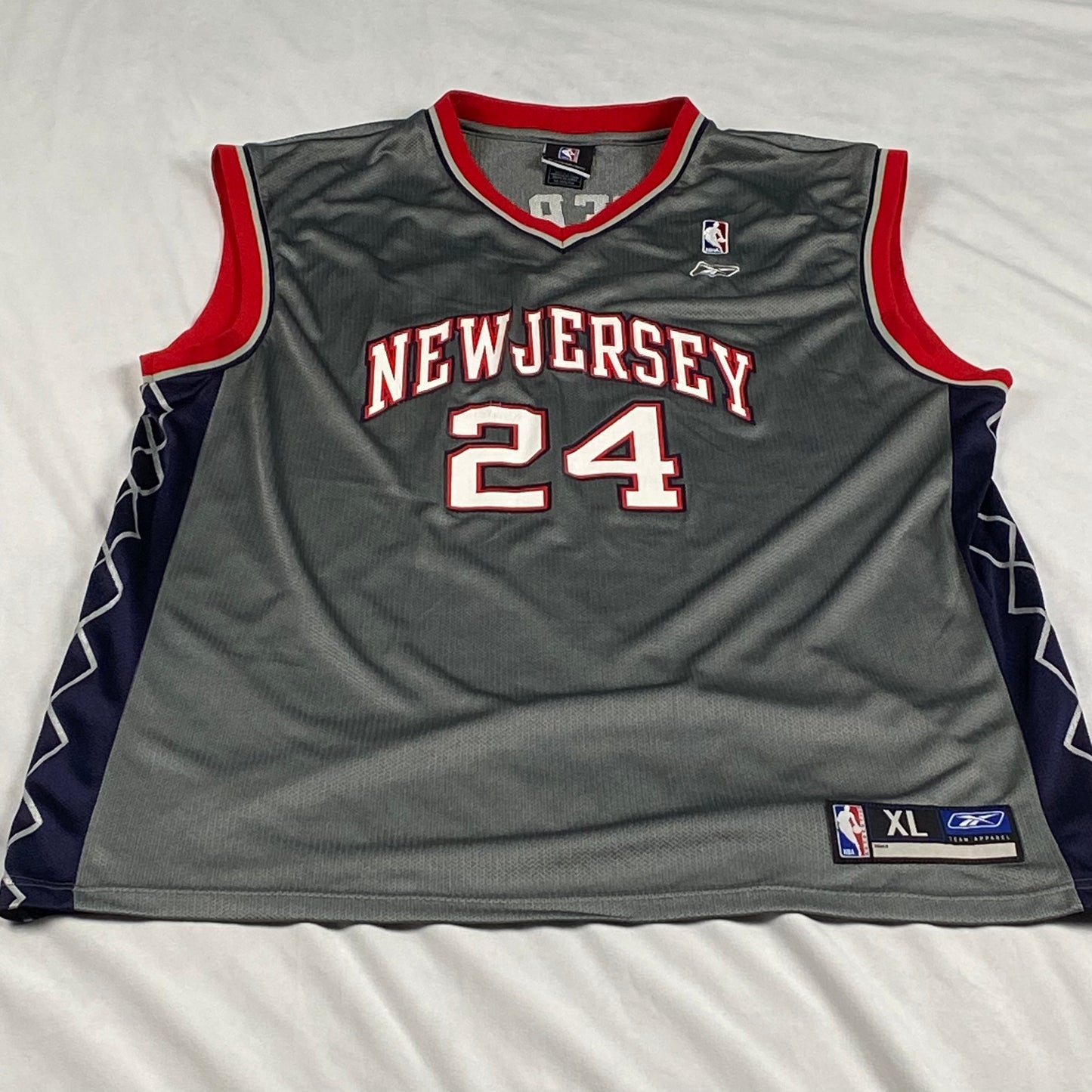New Jersey Nets Richard Jefferson Reebok Replica NBA Basketball Jersey