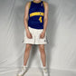 Golden State Warriors Chris Webber 4 Blue Champion Replica NBA Basketball Jersey
