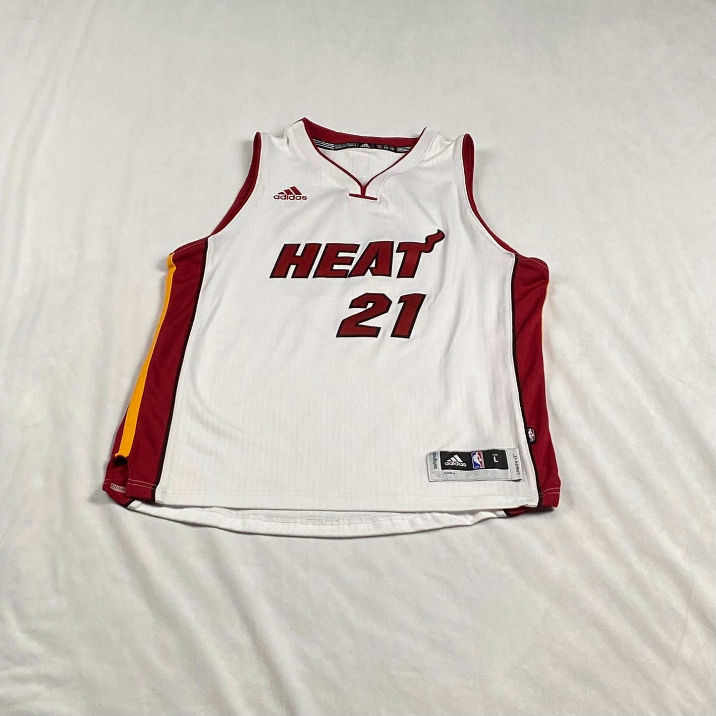 Miami Heat Hassan Whiteside Adidas Swingman NBA Basketball Jersey