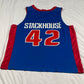 Detroit Pistons Jerry Stackhouse Nike Authentic 9/11 Unity Patch NBA Basketball Jersey