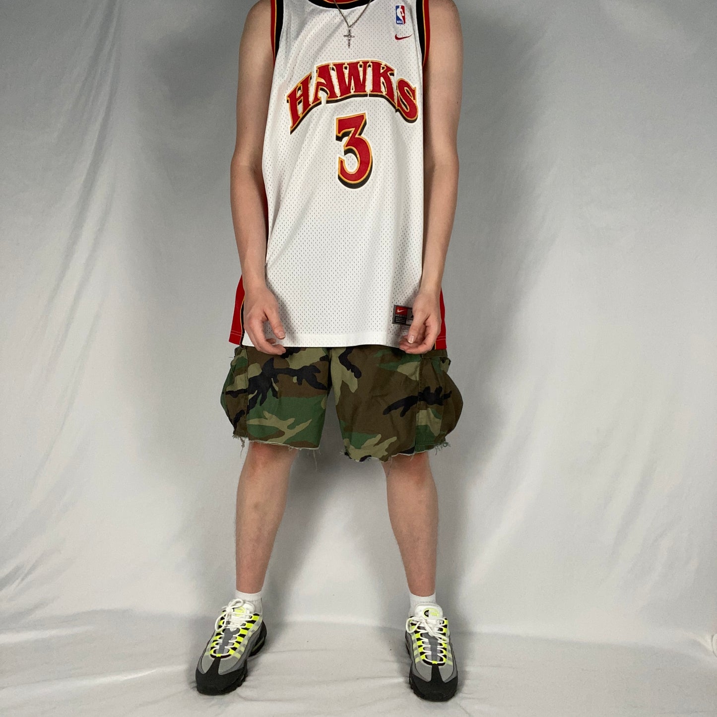 Atlanta Hawks Shareef Abdur-Rahim Nike Swingman NBA Basketball Jersey