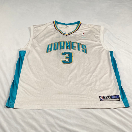 Oklahoma City Hornets Chris Paul Reebok Replica NBA Basketball Jersey