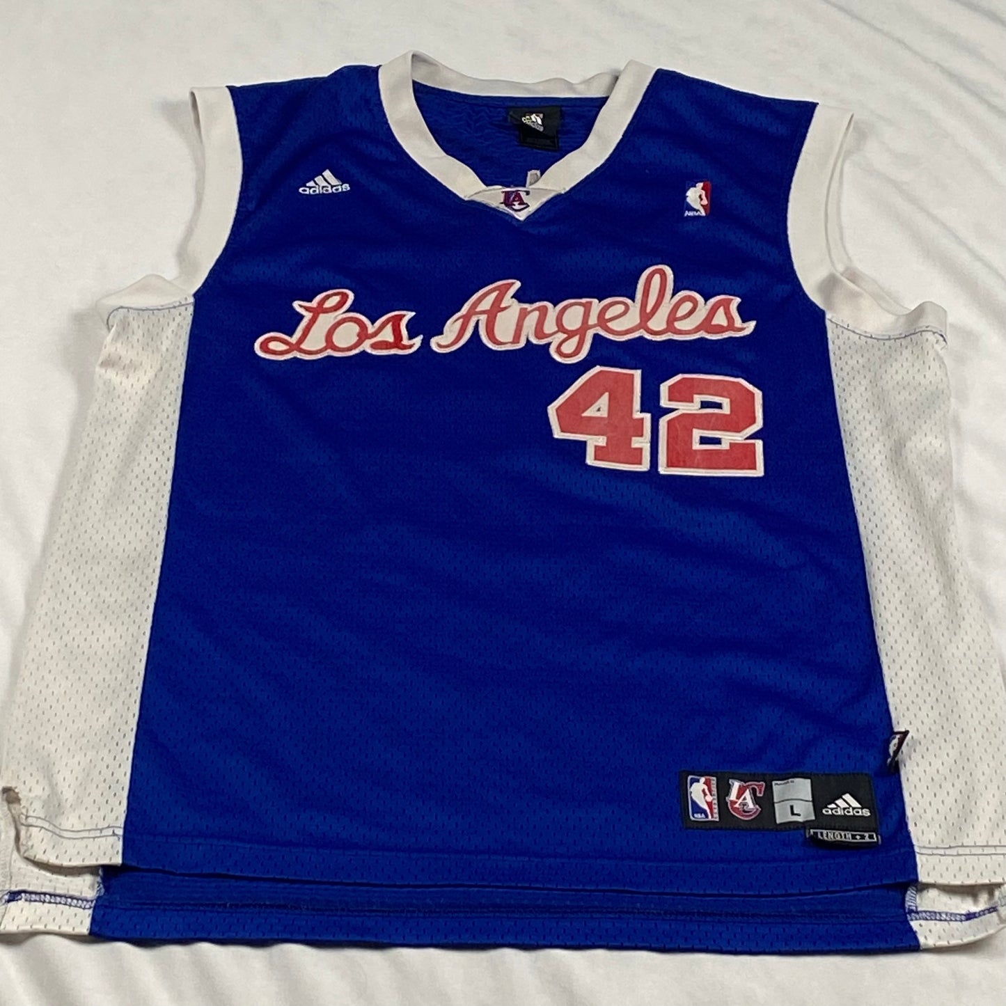 Los Angeles Clippers Elton Brand Adidas Swingman NBA Basketball Jersey