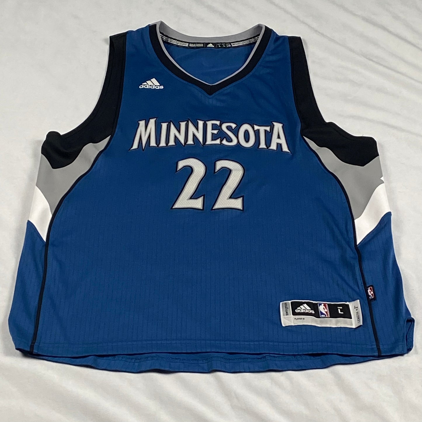 Minnesota Timberwolves Andrew Wiggins Adidas Swingman NBA Basketball Jersey