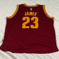 Cleveland Cavaliers LeBron James Adidas Swingman NBA Basketball Jersey
