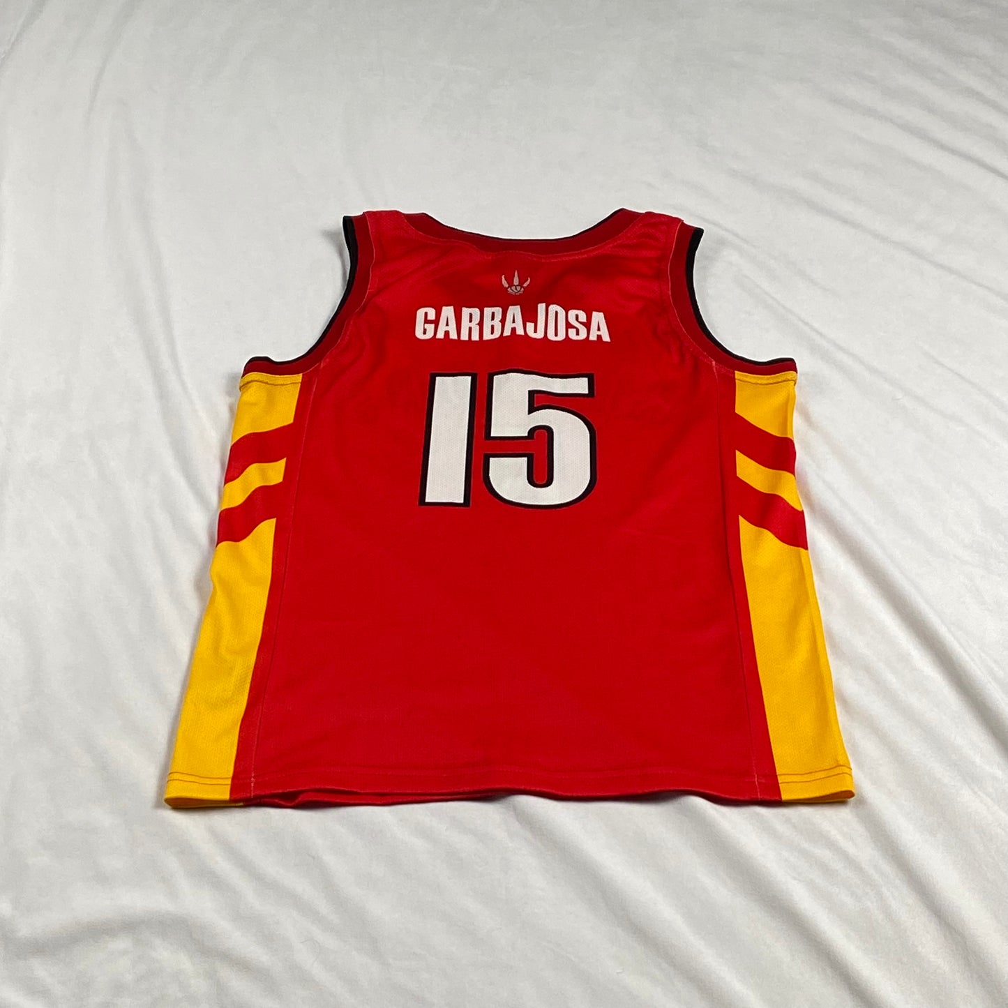 Toronto Raptors Jorge Garbajosa Champion Europe Replica Europe Live NBA Basketball Jersey