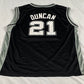 San Antonio Spurs Tim Duncan Reebok Replica NBA Basketball Jersey
