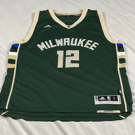 Milwaukee Bucks Jabari Parker Adidas Swingman NBA Basketball Jersey